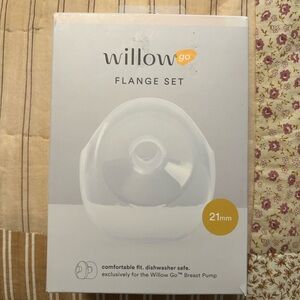 Willow Breast Pump Flanges - Clear White